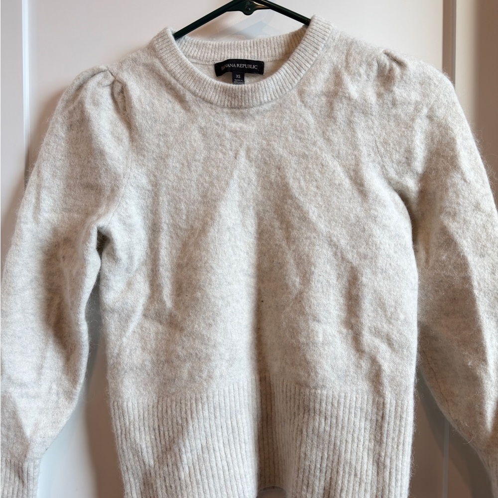 Banana Republic Women's Wool Crew Neck Sweater